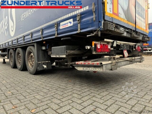Sliding tarpaulins Schmitz Cargobull 3 AS SCHUIFZEILEN TRAILER, LIFT AXLE, TAIL LIFT