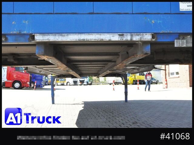 Swap body with flatbed & tarp KRONE Wechselbrücke Jumbo BDF 7,82, Code XL,