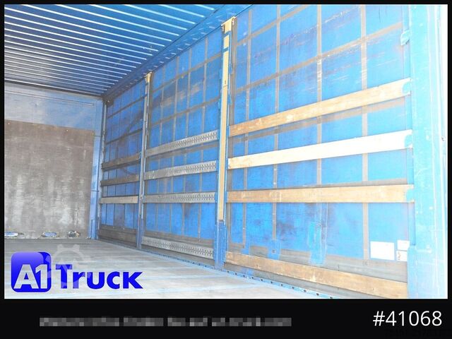 Swap body with flatbed & tarp KRONE Wechselbrücke Jumbo BDF 7,82, Code XL,