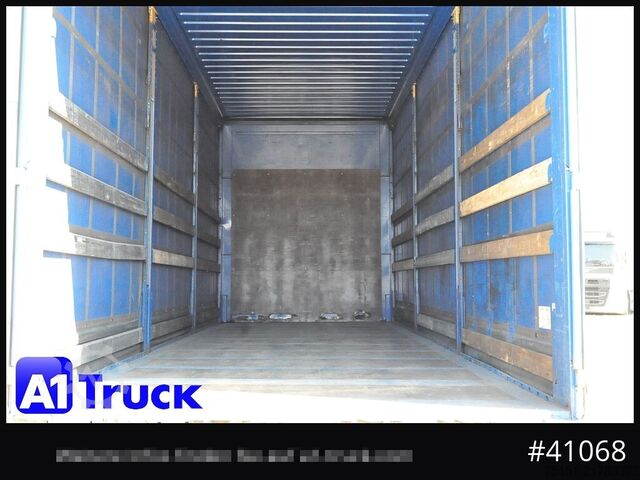 Swap body with flatbed & tarp KRONE Wechselbrücke Jumbo BDF 7,82, Code XL,