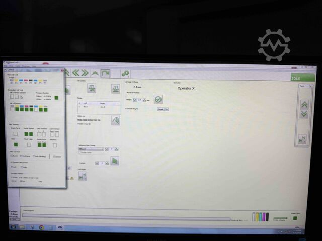 Vutek Pro32+ Rollprinter efi Vutek Pro32R + LED Roll Printer,, efi full refurbished