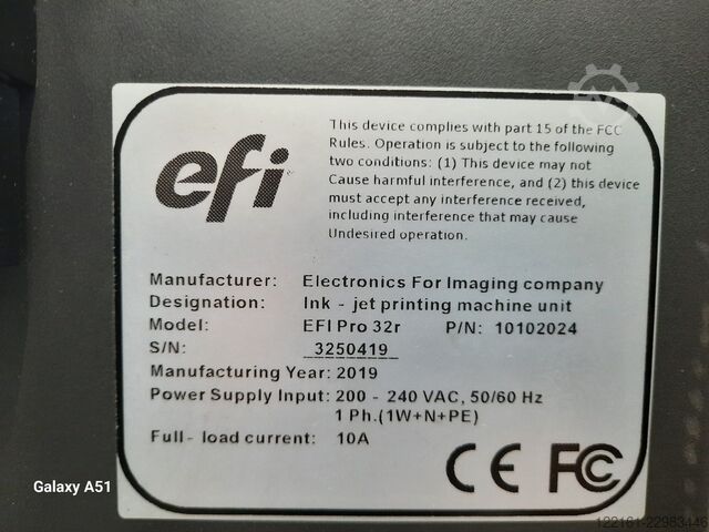 Vutek Pro32+ Rollprinter efi Vutek Pro32R + LED Roll Printer,, efi full refurbished