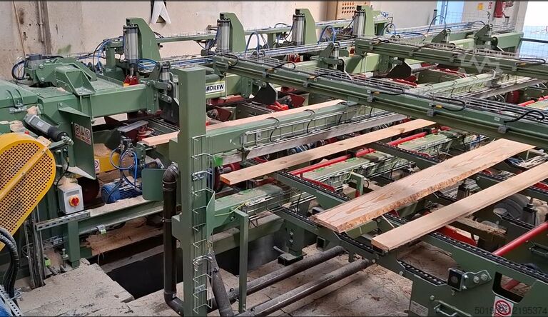High speed edger 35-55 board/min MADREW AE-400