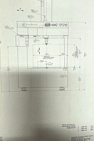 Coordinate measuring machine MAUSER KMZ - S121210