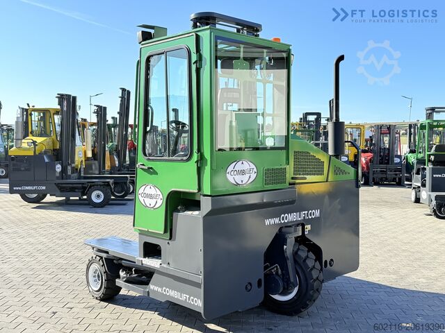 Four-way forklift Combilift C3500 DIESEL DUPLEX 4100 FREE LIFT CABIN