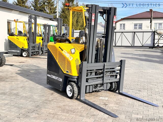 4-way forklift truck Combilift C3000CB / GAS / TRIPLEX / 4900MM / 4807H