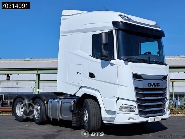 Standard tractor unit DAF XG 530 6X2 FTG - ZF + Navi + VA 9t Parabel + 64t
