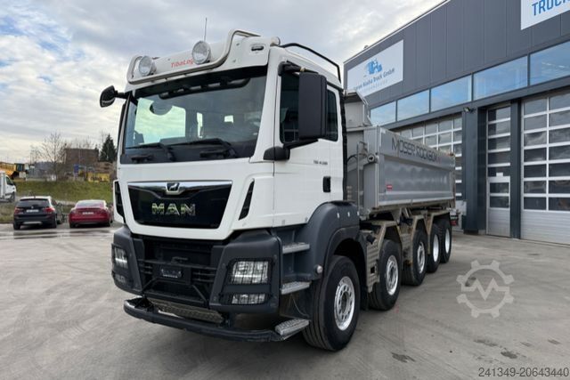 Tipper truck MAN TGS 41.500 10x4 Moser 2-Seiten