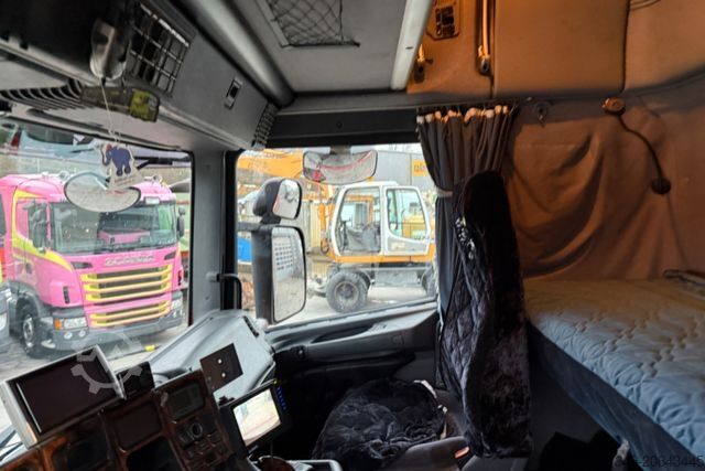 Flatbed truck with tarp SCANIA 164 580 V8 4x2