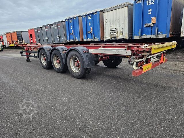 Transport von Containern GROENEWEGEN 45 CC-16-27 TUN | 45 ft 40 ft 2 x 20 fFT | dutc...