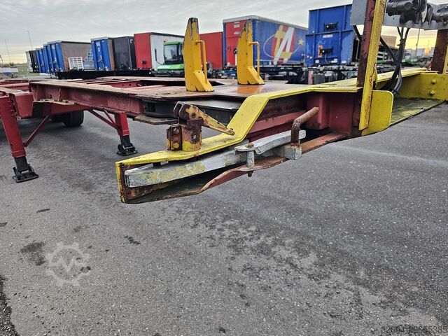 Transport von Containern GROENEWEGEN 45 CC-16-27 TUN | 45 ft 40 ft 2 x 20 fFT | dutc...