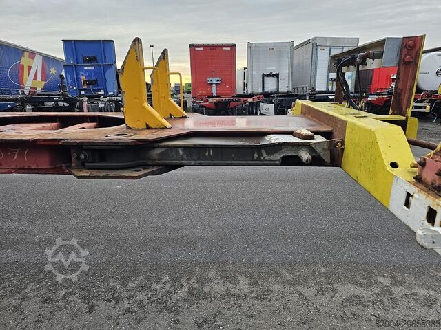 Transport von Containern GROENEWEGEN 45 CC-16-27 TUN | 45 ft 40 ft 2 x 20 fFT | dutc...