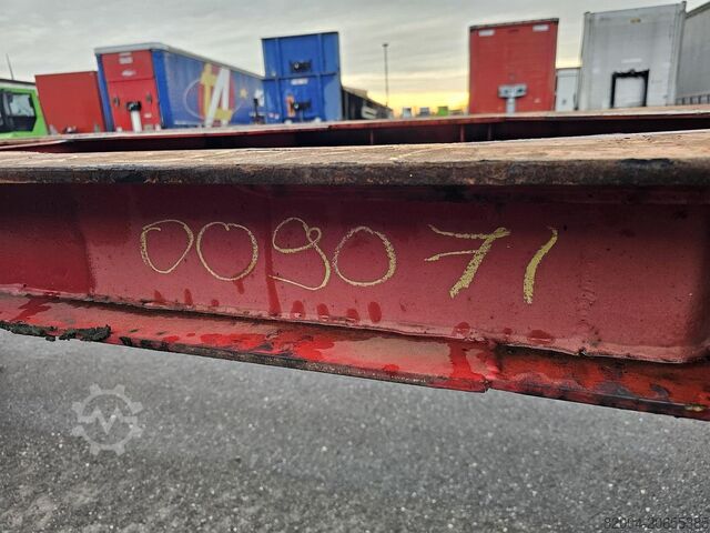 Transport von Containern GROENEWEGEN 45 CC-16-27 TUN | 45 ft 40 ft 2 x 20 fFT | dutc...