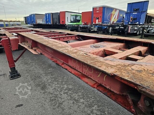 Transport von Containern GROENEWEGEN 45 CC-16-27 TUN | 45 ft 40 ft 2 x 20 fFT | dutc...