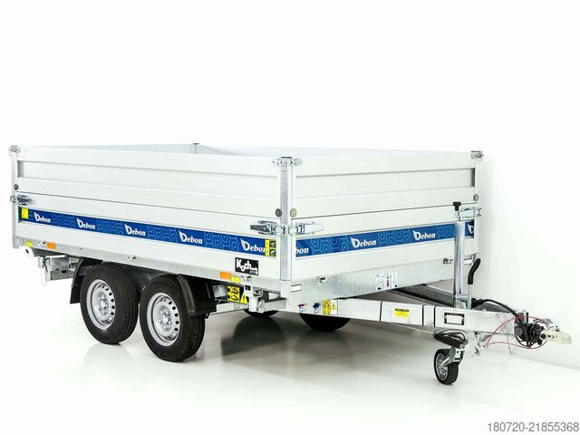 Three-way tipper trailer Debon Dreiseitenkipper 2,6t
