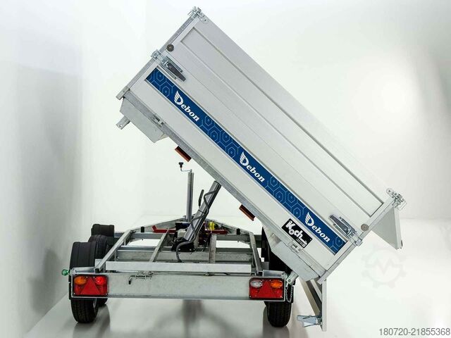 Three-way tipper trailer Debon Dreiseitenkipper 2,6t