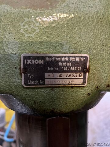 Pillar drill IXION BS 30 AV STG