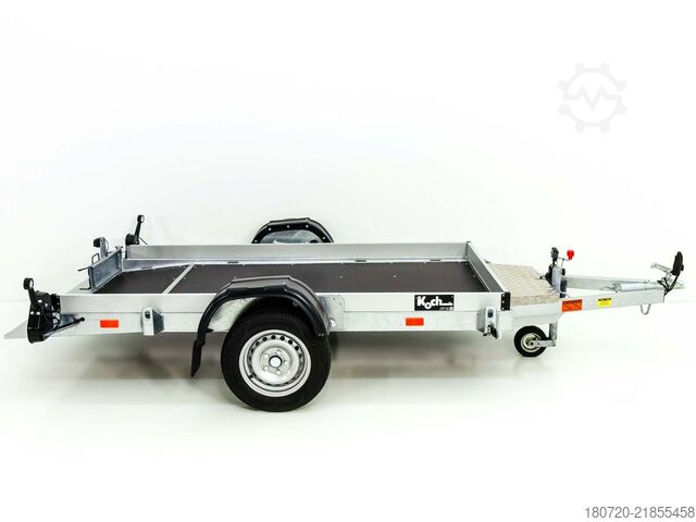 Low-loader trailer Vezeko Absenkanhänger 127x246cm 750kg