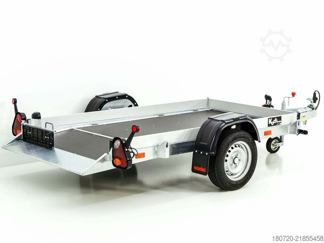 Low-loader trailer Vezeko Absenkanhänger 127x246cm 750kg