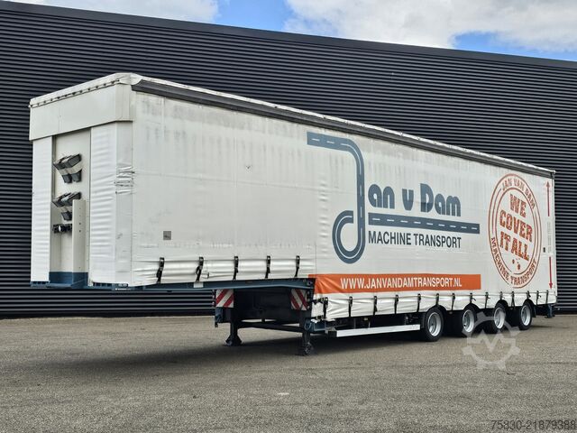 Low loader ES-GE 4STL48 / 4 AXLE / SLIDING ROOF / EXPANDABLE / L...