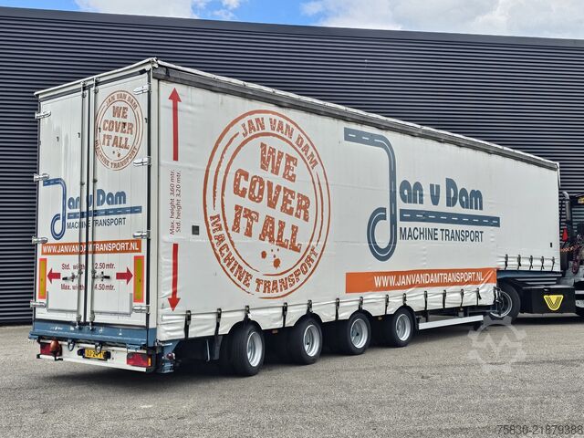 Low loader ES-GE 4STL48 / 4 AXLE / SLIDING ROOF / EXPANDABLE / L...