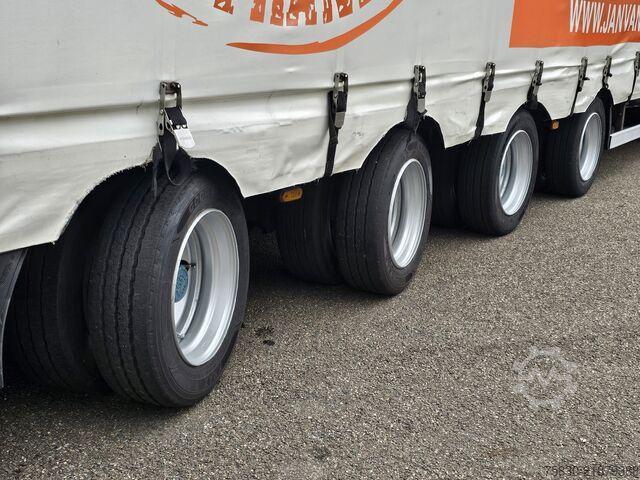 Low loader ES-GE 4STL48 / 4 AXLE / SLIDING ROOF / EXPANDABLE / L...