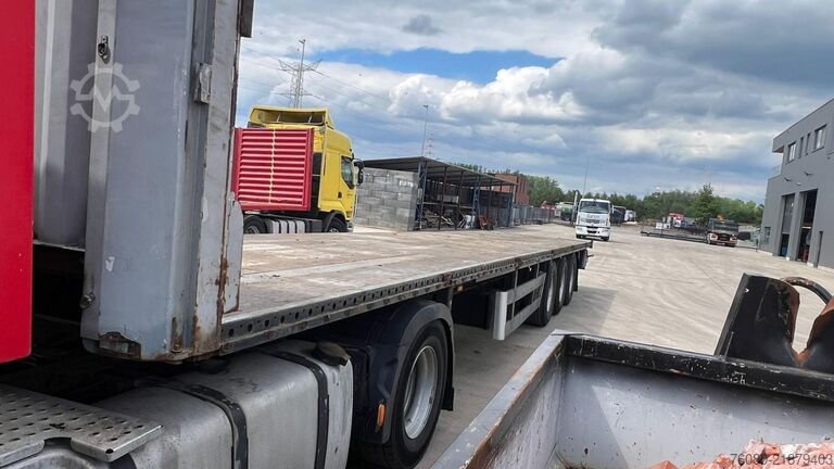 Flatbed Krone SDP27 (DRUM BRAKES / FREINS TAMBOURS / BPW AXLES)