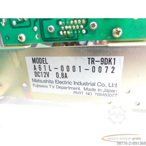 Component Fanuc TR-9DK1 / A61L Bedieneinheit SN: FH0530644