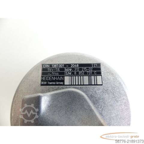 Component Heidenahin Heidenhain ERN 1387.001-2048 / Z1 . 312 215-02 SN: 8852731C