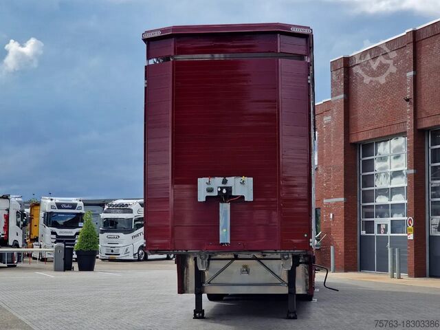 Cattle transport Pezzaioli New - 3 deck livestock 100M2 - Water & Ventilat...