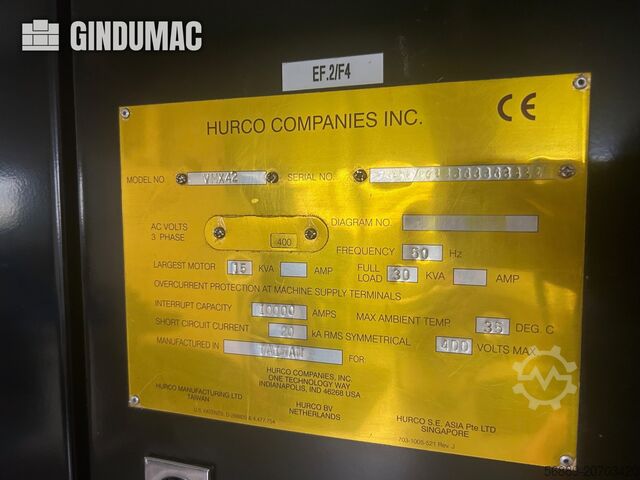 VERTIKALES BEARBEITUNGSZENTRUM Hurco VMX42i