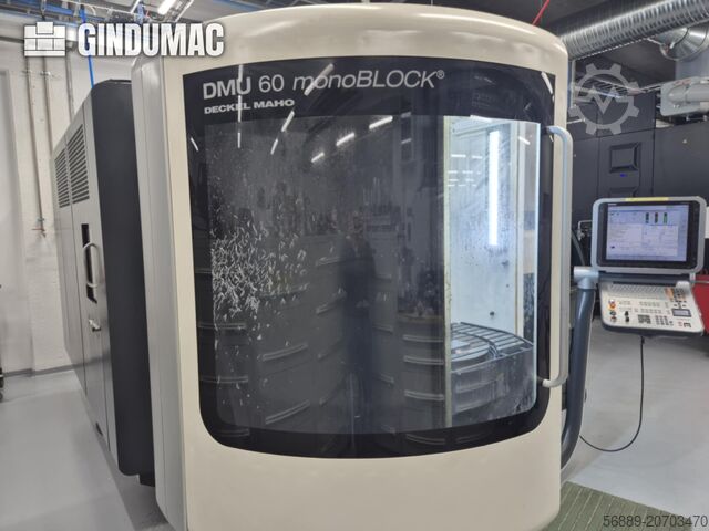 VERTIKALES BEARBEITUNGSZENTRUM DMG MORI DMU 60 MonoBlock