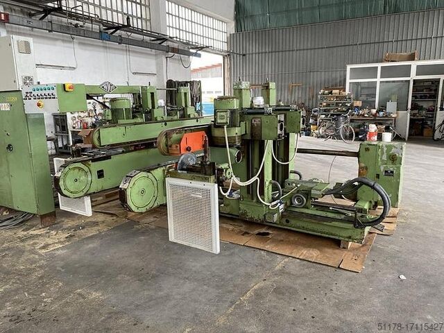 Wigo Double squaring machine with 3 groups per side, complete with inverters. Wigo