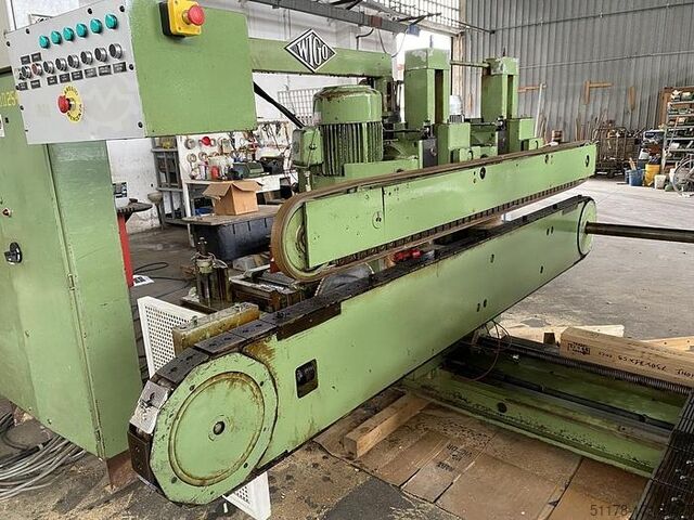 Wigo Double squaring machine with 3 groups per side, complete with inverters. Wigo