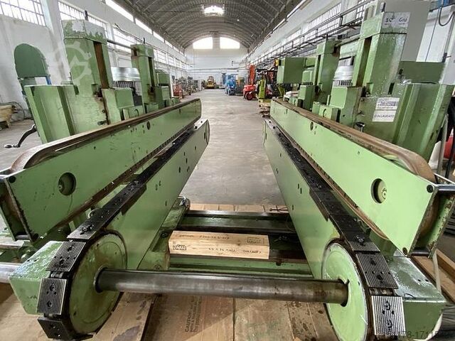 Wigo Double squaring machine with 3 groups per side, complete with inverters. Wigo 
