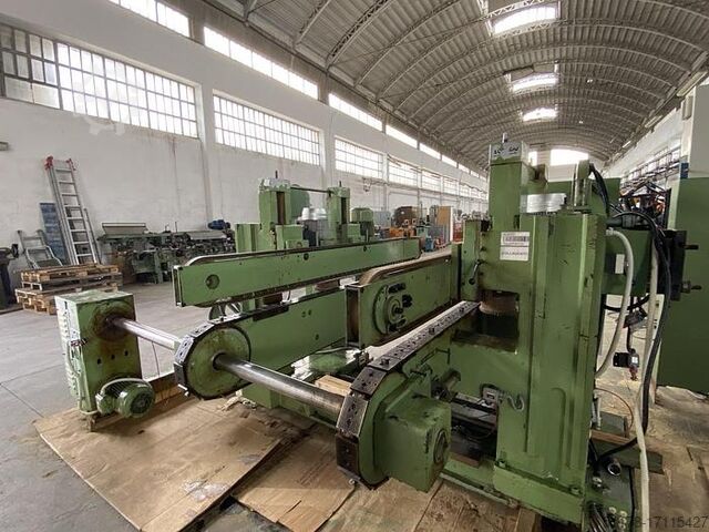 Wigo Double squaring machine with 3 groups per side, complete with inverters. Wigo 