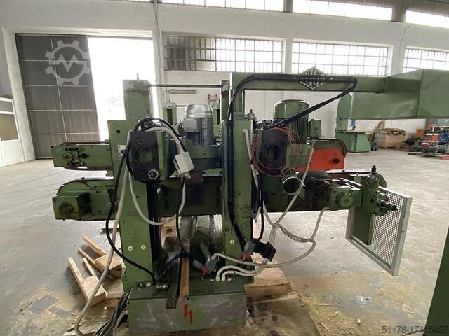 Wigo Double squaring machine with 3 groups per side, complete with inverters. Wigo 