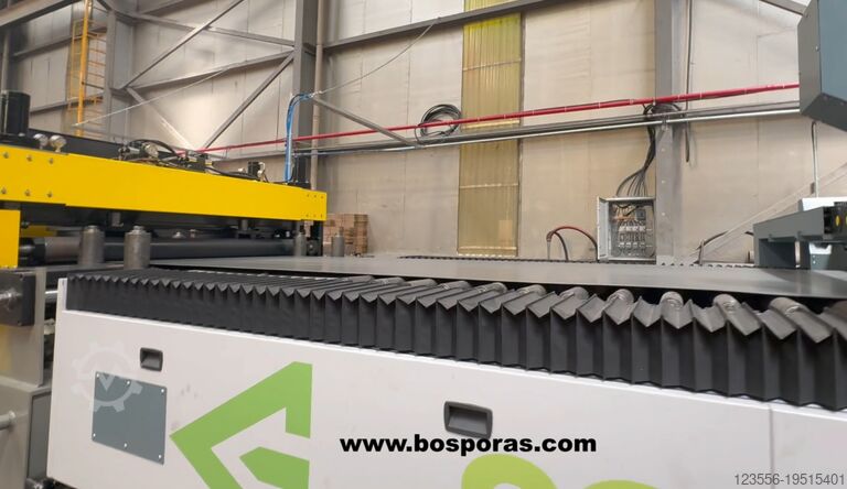 Laser cutting machine BOSPORAS MACHINERY COIL FED LASER LINE