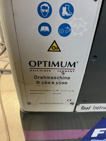 Drehmaschine Optimum D560x1500