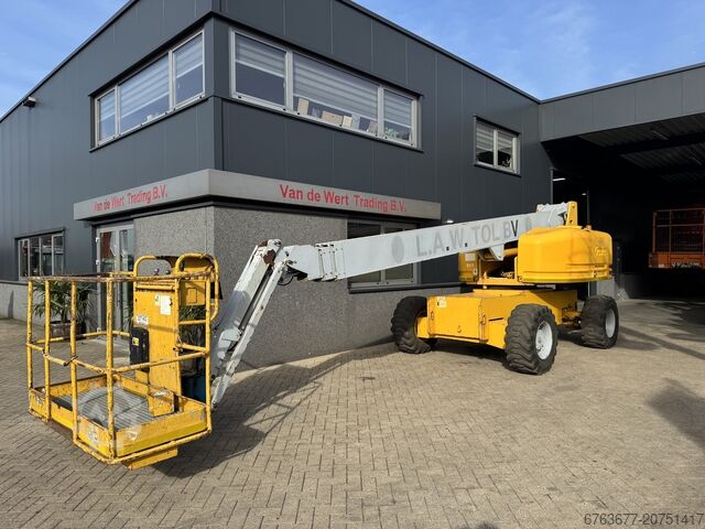 Teleskoparbeitsbühne GENIE S-65 DEUTZ DIESEL 1998, Arbeitshöhe 21,81 Meter GENIE S-65 DEUTZ DIESEL 1998 boomlift 21.81 Meter Werkhoogte