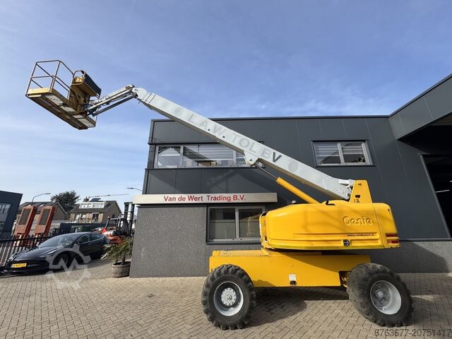 Teleskoparbeitsbühne GENIE S-65 DEUTZ DIESEL 1998, Arbeitshöhe 21,81 Meter GENIE S-65 DEUTZ DIESEL 1998 boomlift 21.81 Meter Werkhoogte