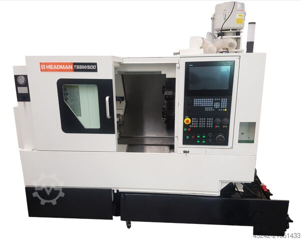 CNC turning and milling center HEADMAN T55M/500