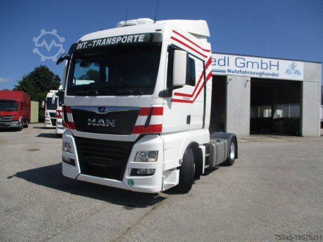 Standard tractor unit MAN TGX 18.460 XLX, Standklima, Retarder