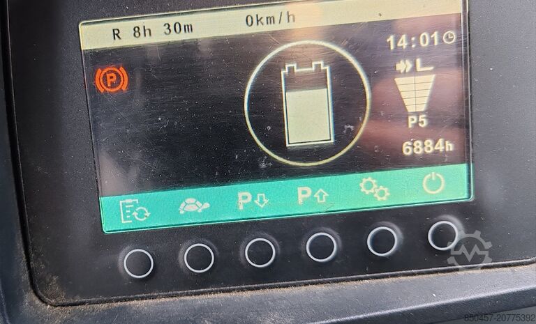 Elektrisch – 3 Räder Jungheinrich EFG 213 LI ION 2022y/ 3.3m/ 6883h/ 4v