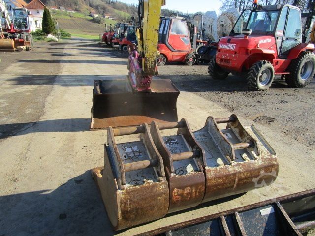 Minibagger Yanmar VIO 57 - POWERTILT + Schnellwechsler + 4 Löffel