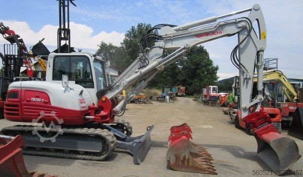 Mini excavators Takeuchi TB 290-2 - Powertilt - Schnellwechsler-Klima-4 Löf
