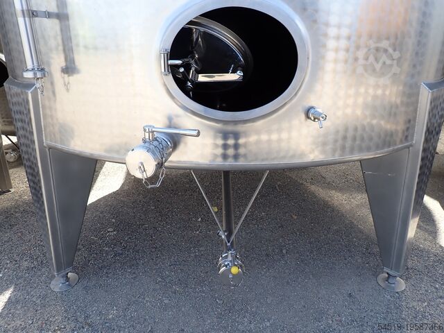 Stainless steel tank made of V2A, 34,500 liters  