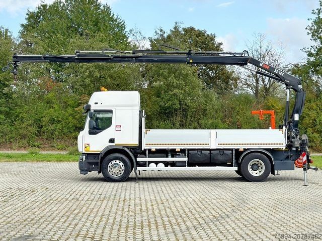 Truck mounted crane RENAULT C 430 * HIAB 122 B - 3 HIDUO + FUNK * TOP