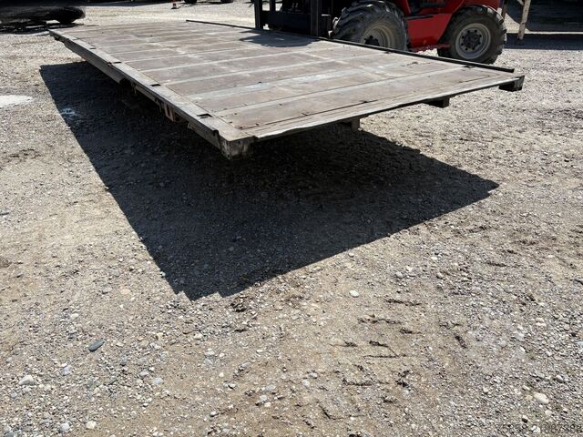 Swap body open Wecon 7,82m Plattform VERZINKT Niedrig