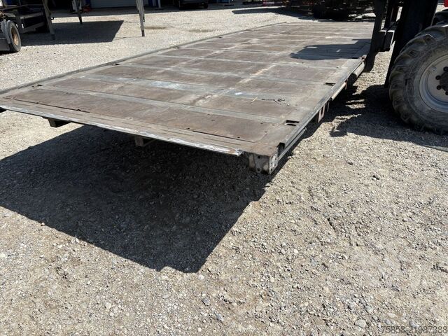 Swap body open Wecon 7,82m Plattform VERZINKT Niedrig
